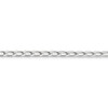 8" Sterling Silver 4.3mm Open Elongated Link Chain Bracelet