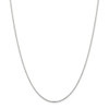 22" Sterling Silver 1.4mm Diamond-cut Forzantina Cable Chain Necklace