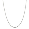 22" Sterling Silver 2mm Snake Chain Necklace
