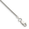 9" Sterling Silver 1.5mm Round Snake Chain Anklet