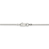 14" Sterling Silver 1.25mm Round Spiga Chain Necklace