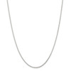 14" Sterling Silver 1.25mm Round Spiga Chain Necklace