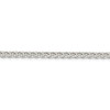 26" Sterling Silver 4mm Round Spiga Chain Necklace