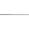 22" Sterling Silver 1.5mm Diamond-cut Round Spiga Chain Necklace w/4in ext.