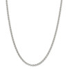 22" Sterling Silver 4mm Rolo Chain Necklace
