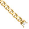 8" 14k Yellow Gold 14.6mm Hand-polished Anchor Link Bracelet