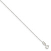 20" Sterling Silver .95mm Forzantina Cable Chain Necklace