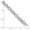 14k White Gold Diamond Bracelet BM4634-050-WA