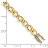 14k Yellow Gold Diamond Infinity Bracelet BM4630-015-YA