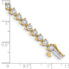 14k Yellow Gold Diamond Bracelet BM4656-200-YA