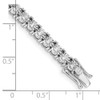 14k White Gold Illusion Setting Diamond Bracelet BM4674-400-WA