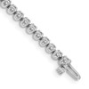 14k White Gold A Diamond Tennis Bracelet X10004WA