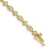 14k Yellow Gold Diamond Bracelet BM4622-075-YA