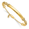 14k Yellow Gold Diamond ID Bracelet BM8559-028-YA