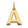 14k Yellow Gold Letter A Initial Charm XNA1337Y/A