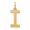 14k Yellow Gold Letter I Initial Charm XNA1336Y/I