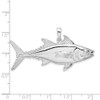 Sterling Silver Polished Skipjack Tuna Fish Pendant