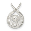 Sterling Silver Vibrant CZ Pendant