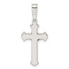 Sterling Silver Polished Crucifix Pendant QC11170