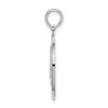 Sterling Silver Textured Key West w/Sailboat Pendant