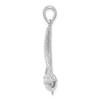 Sterling Silver Polished 3D Sailboat Pendant QC10385