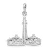 Sterling Silver Sanibel Island Lighthouse Pendant