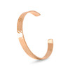 9.9mm Hammered Solid Copper Cuff Bracelet