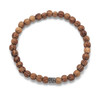 Palmwood Bead Fashion Stretch Bracelet