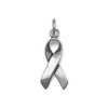 Sterling Silver Small Folded Ribbon Charm