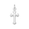 Sterling Silver Extra Small Silver Cross Charm