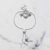 Sterling Silver Pair of Movable Sandals Charm