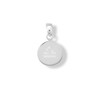 Sterling Silver 13mm Round Engravable Tag