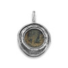 Sterling Silver Ancient Roman Coin Pendant