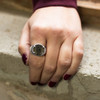 Sterling Silver Ancient Roman Coin Ring