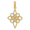 14k Yellow Gold Celtic Knot Pendant