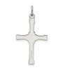 Sterling Silver Antiqued & Gold-plated Cross Pendant