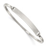 6.75" Chisel Stainless Steel Polished 2mm ID Bangle Bracelet