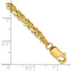 7" 10k Yellow Gold 2.5mm Byzantine Chain