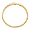 8" 10k Yellow Gold 2.5mm Franco Chain