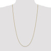 30" 10k Yellow Gold 1.05mm Box Chain