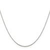 16" Sterling Silver .6mm Mirror Box Chain