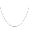 16" Sterling Silver .6mm Oval Box Chain