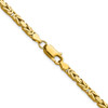30" 10k Yellow Gold 3.25mm Byzantine Chain