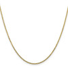 22" 10k Yellow Gold 1.45mm Diamond-cut Cable Chain