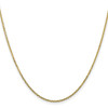 24" 10k Yellow Gold 1.45mm Diamond-cut Cable Chain