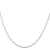 20" Sterling Silver 1mm Cable Chain