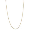 20" 10k Yellow Gold 2mm Round Open Link Cable Chain