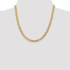 20" 10k Yellow Gold 5.9mm Lightweight Flat Cuban Chain