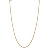 16" 10k Yellow Gold 2.2mm Forzantine Cable Chain