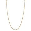 20" 10k Yellow Gold 2.2mm Forzantine Cable Chain